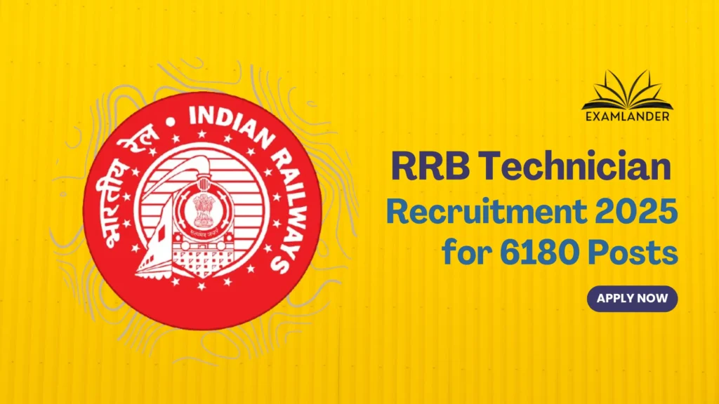 RRB Technician Recruitment 2025
