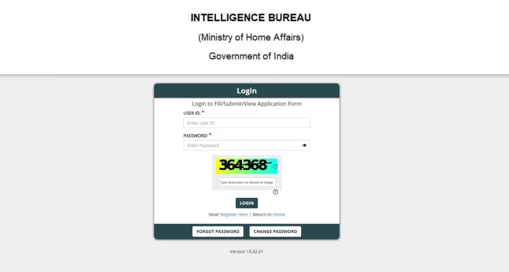 IB ACIO Admit Card 2025