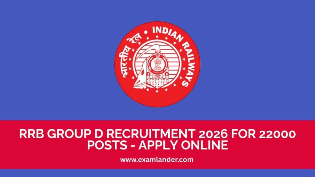 RRB Group D Recruitment 2026